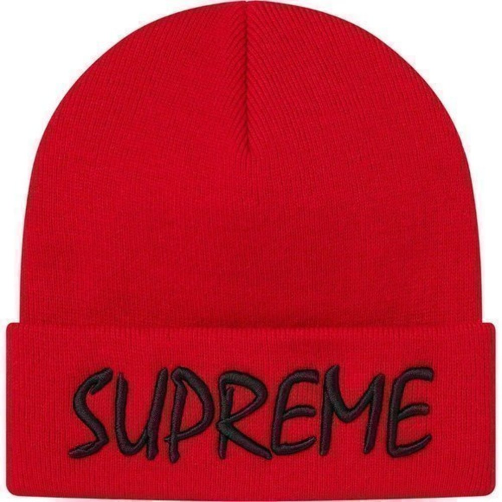 Supreme FTP Beanie Red OS SS21 NWT - FREE GIFT - SHIPS NOW